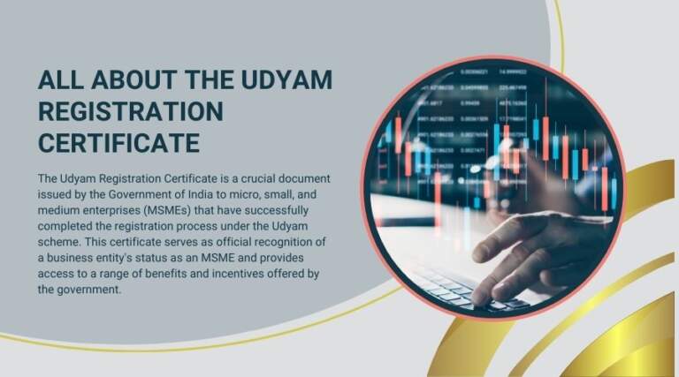 All About the Udyam Registration Certificate